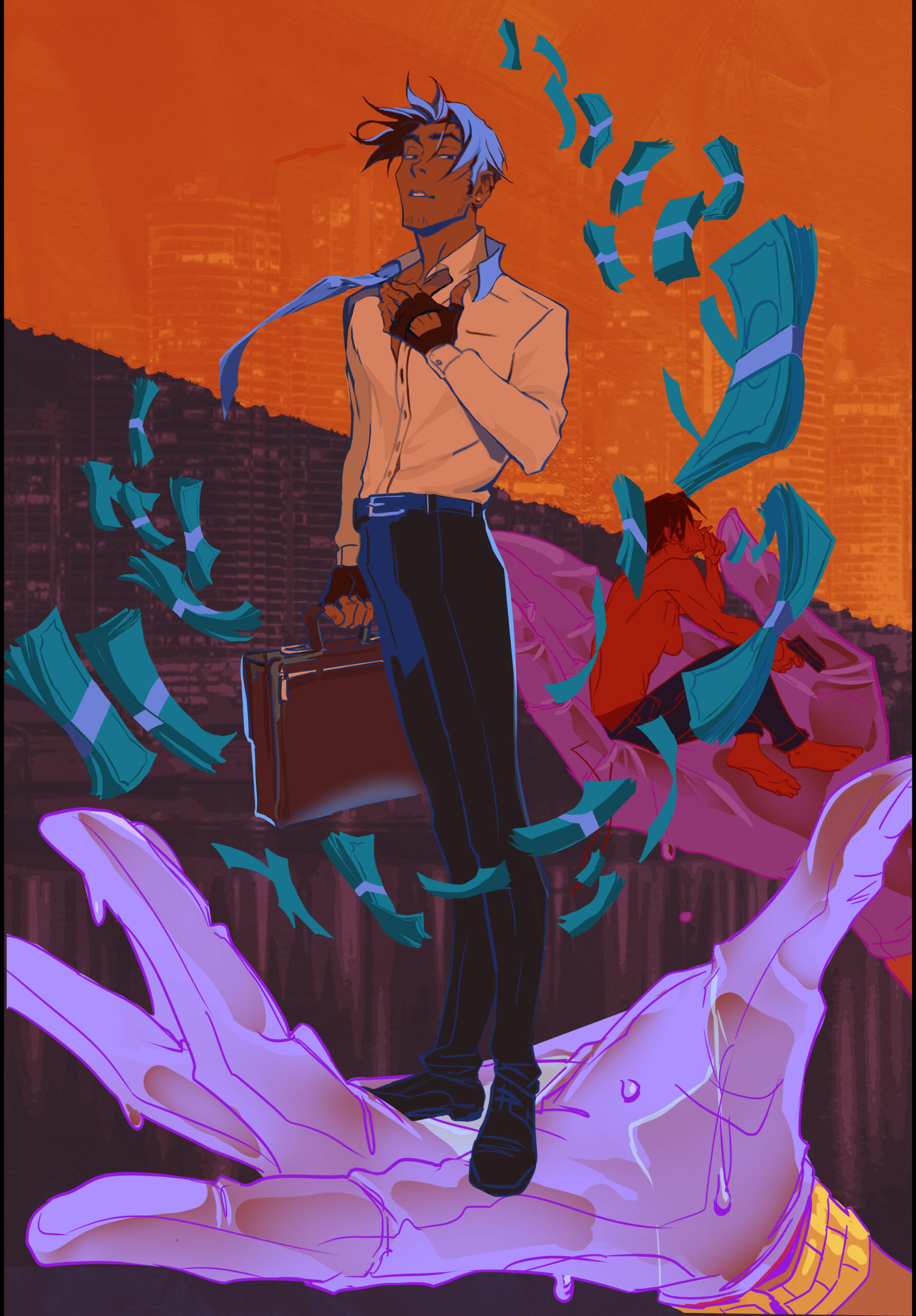 Jay Original character illustration